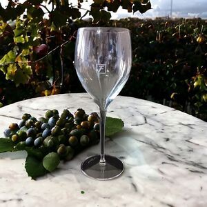 Luigi Bormioli Wine Glass Magnifico 24 oz Extra Large SINGLE F Initial Signed.